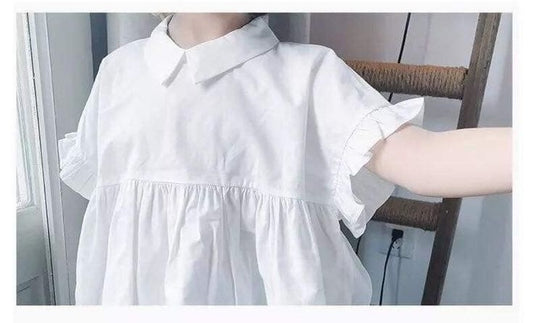 Cute kids summer outfit with straw hat and sandals